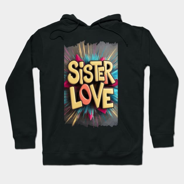 sister love Hoodie by bashiro